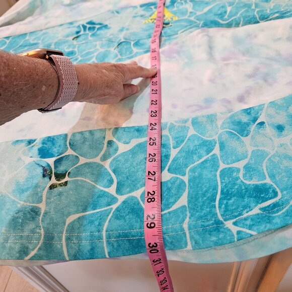 Disney Avatar Spirit Jersey The Way Of Water Large Turqoise 2023 Tie-Die - Picture 9 of 12